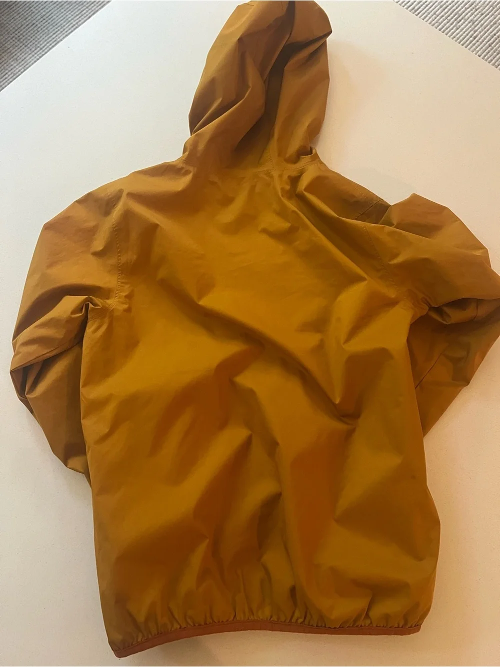 REI Kids' Hooded Raincoat in Mustard